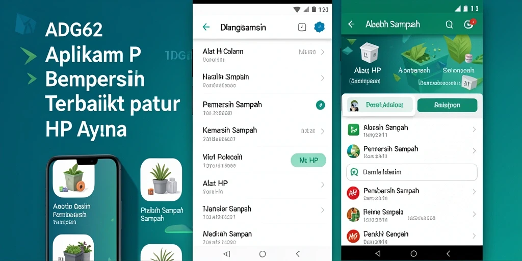 Tampilan antarmuka ADG62 yang sederhana dan efisien.